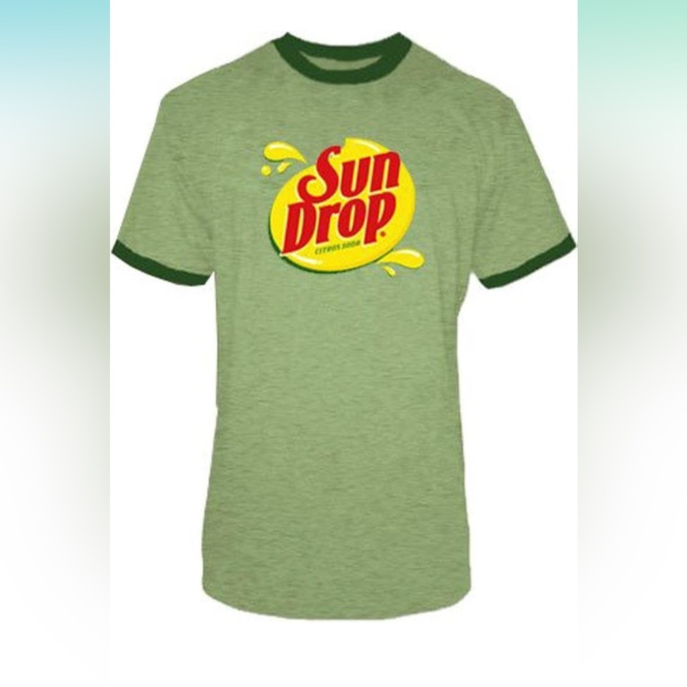 SunDrop Canvas Green T-Shirt